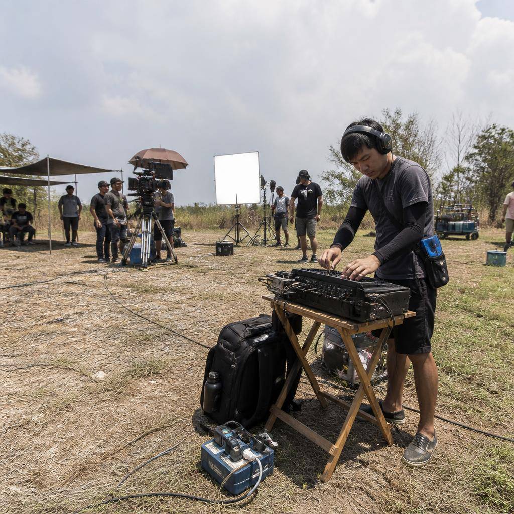 เทคนิคการบันทึกเสียงในกองถ่ายภาพยนตร์ด้วยอุปกรณ์ราคาประหยัดแต่ได้คุณภาพระดับสตูดิโอ